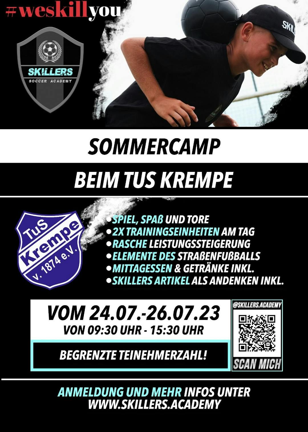 ⚽️ Fußball Sommercamp ⚽️